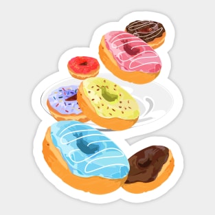 Donuts Sticker